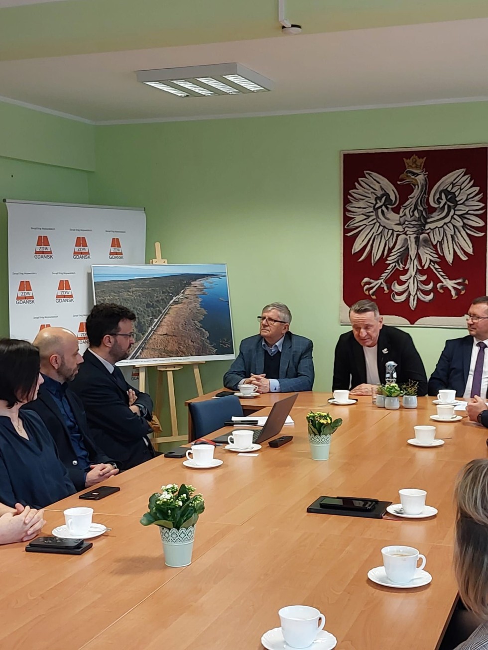 Podsumowanie inwestycji związanej z przebudową drogi wojewódzkiej 501 Stegna-Krynica Morska.