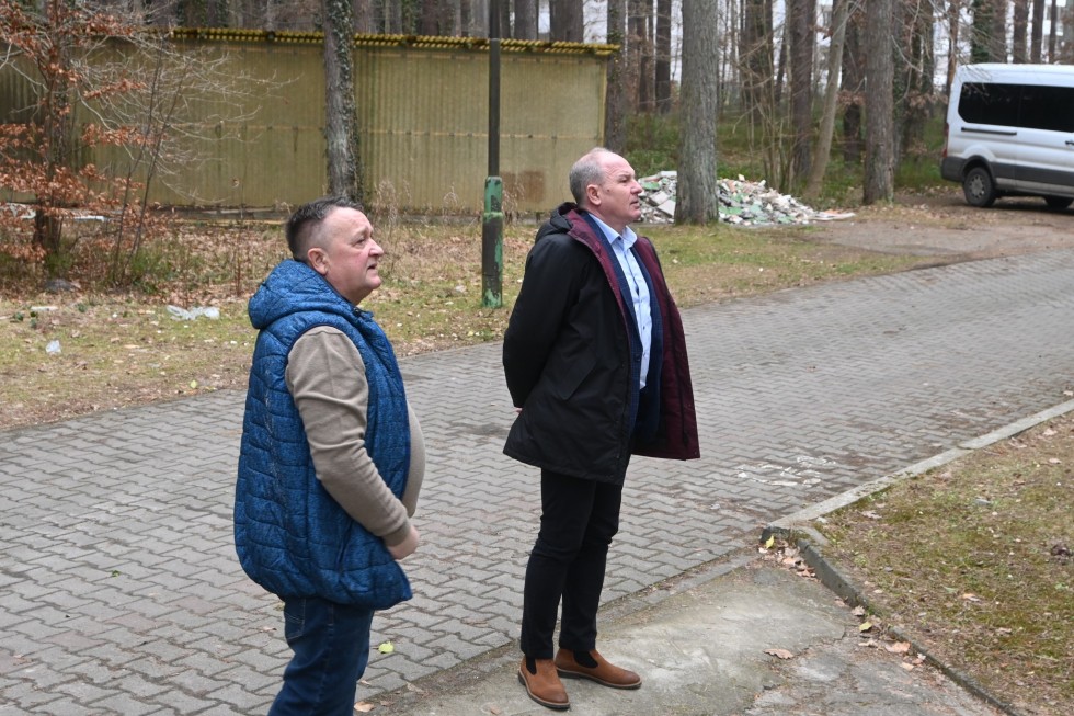 Trwa przebudowa budynku Domu Pomocy Społecznej w Stegnie.
