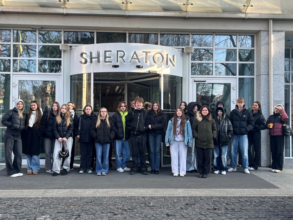 Uczniowie Technikum nr 3 z wizytą w Sheraton Sopot Hotel.