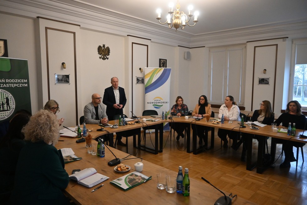 System pieczy zastępczej w powiecie nowodworskim.