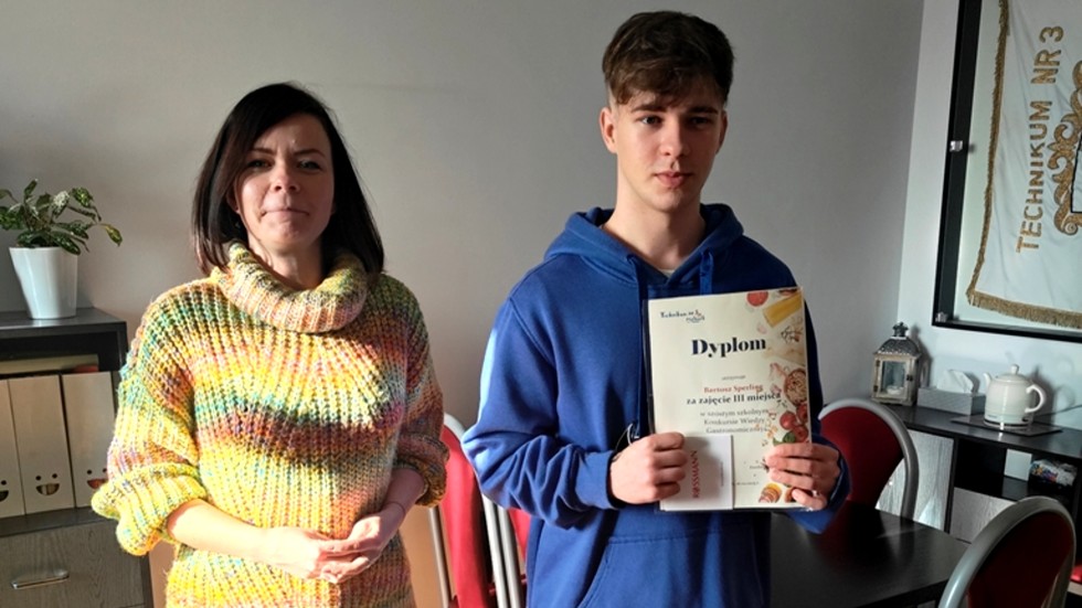 Malbork. Zofia Kaczmarek najlepsza w konkursie wiedzy gastronomicznej.