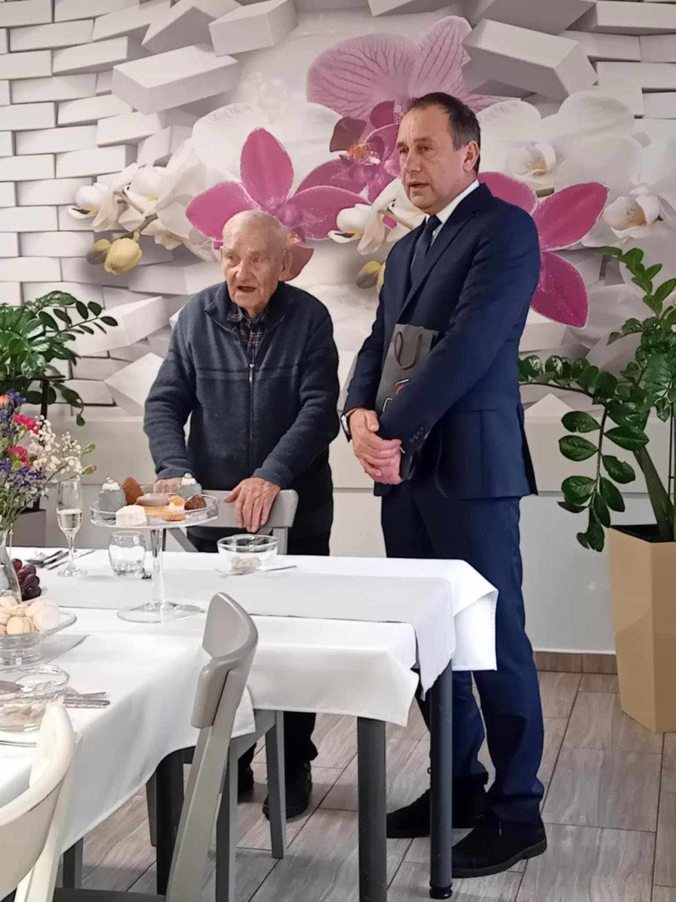 Jubileusz 100. urodzin pana Roberta Frankowskiego.