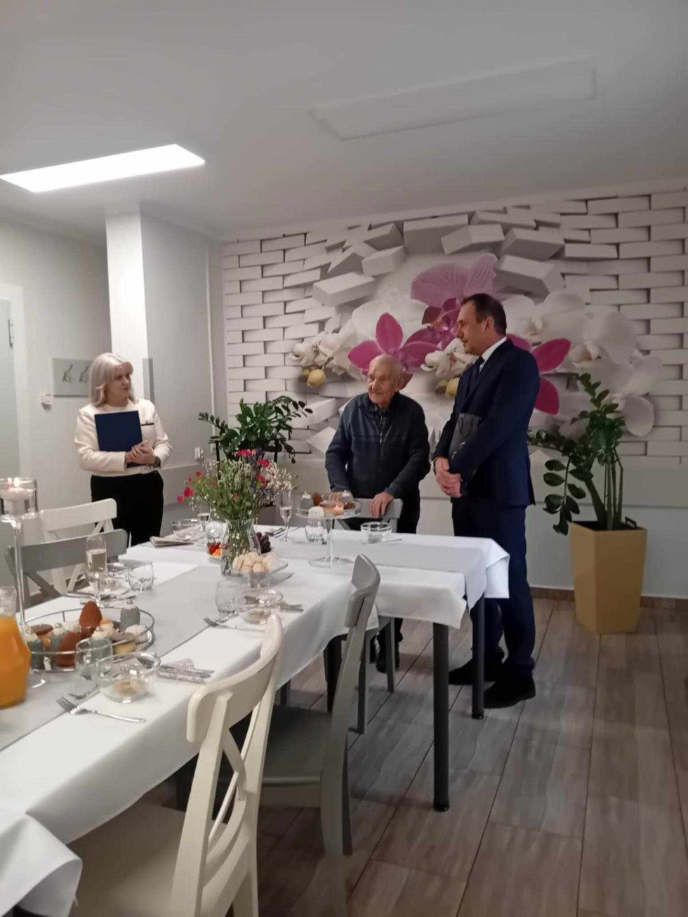Jubileusz 100. urodzin pana Roberta Frankowskiego.