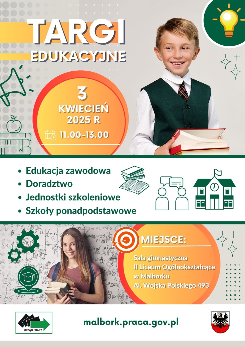 Wkrótce XIV Targi Edukacyjne w Malborku.