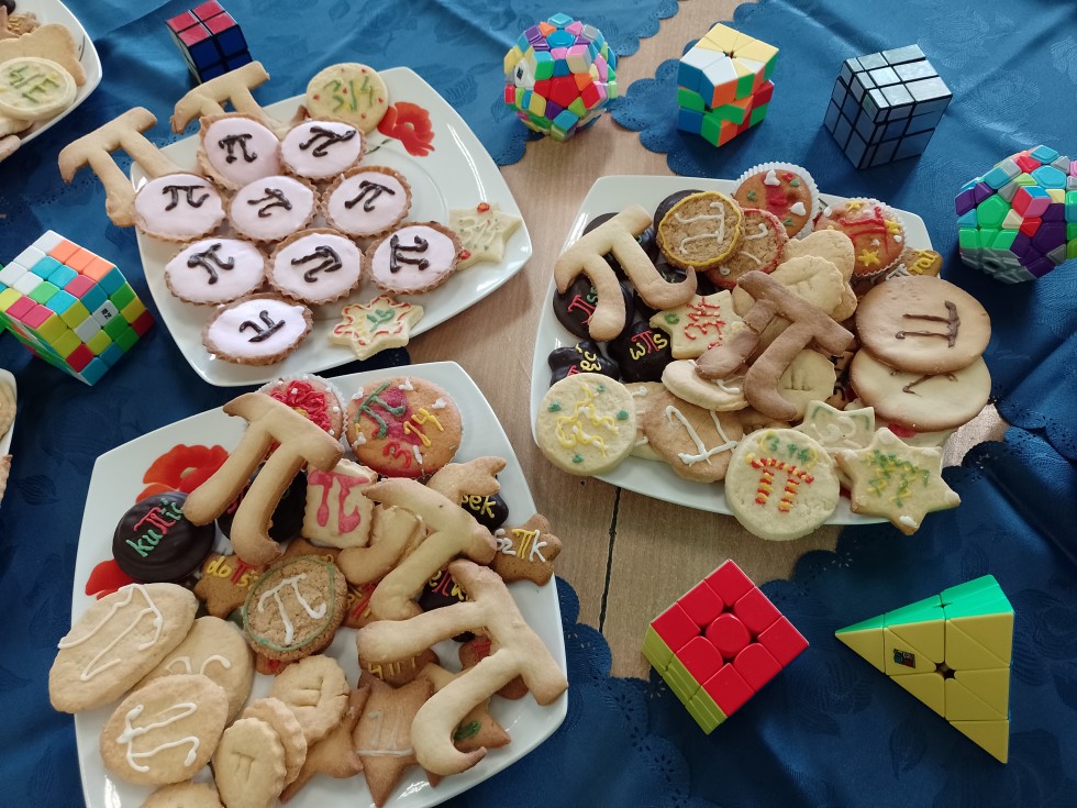 Obchody Międzynarodowego Dnia Liczby Pi w Technikum nr 3 w Malborku.