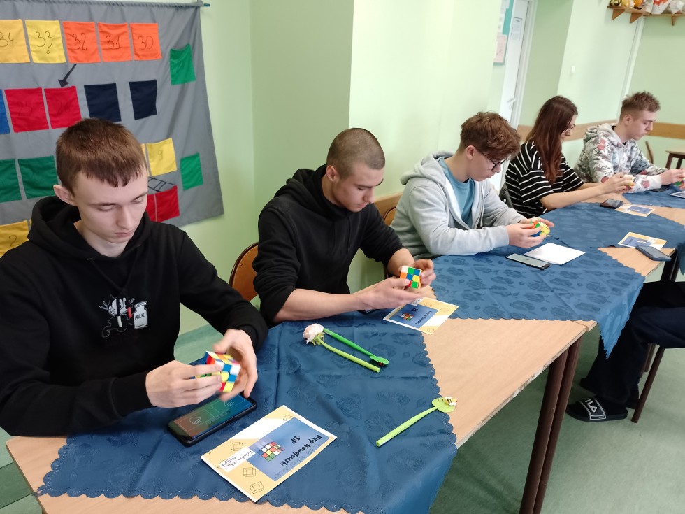 Obchody Międzynarodowego Dnia Liczby Pi w Technikum nr 3 w Malborku.
