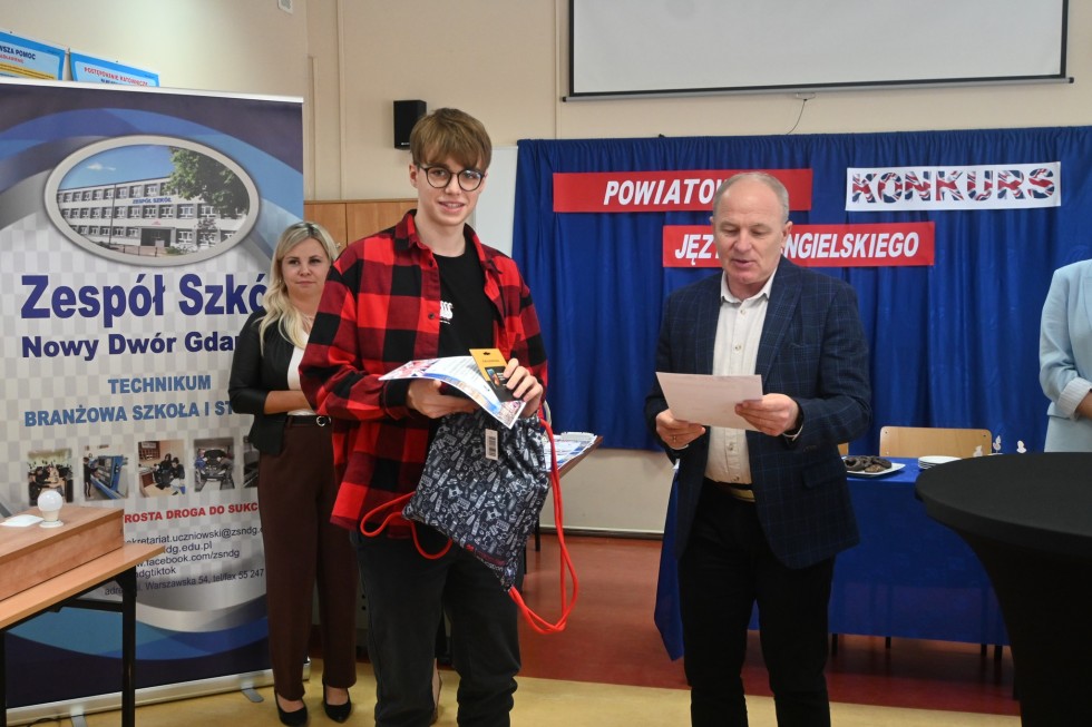 Nowy Dwór Gdański. Poznajcie zwycięzców III Powiatowego Konkursu Języka Angielskiego.