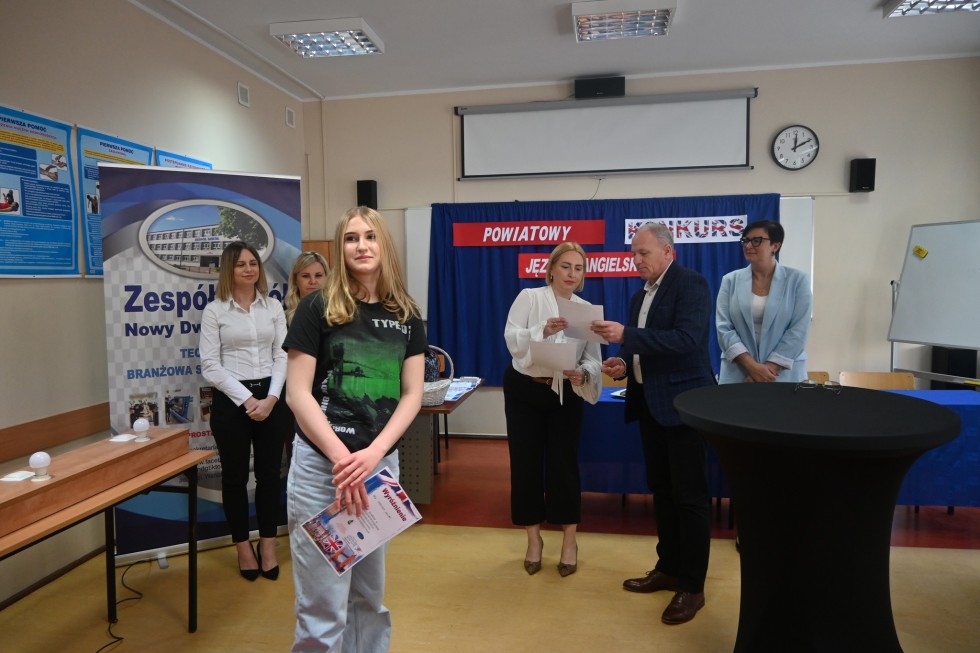 Nowy Dwór Gdański. Poznajcie zwycięzców III Powiatowego Konkursu Języka Angielskiego.