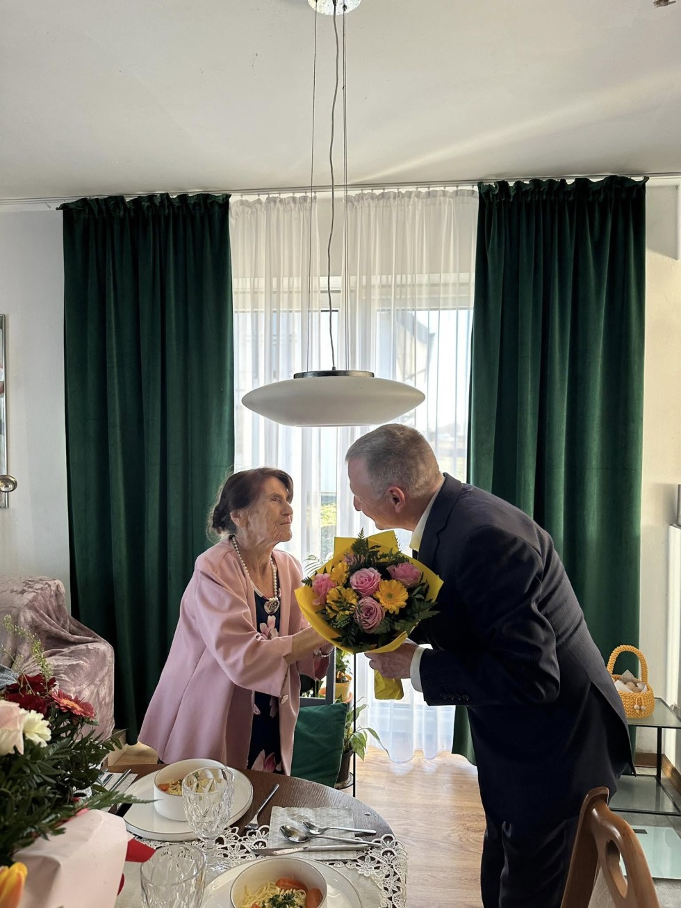 91. urodziny Leokadii Grychty.
