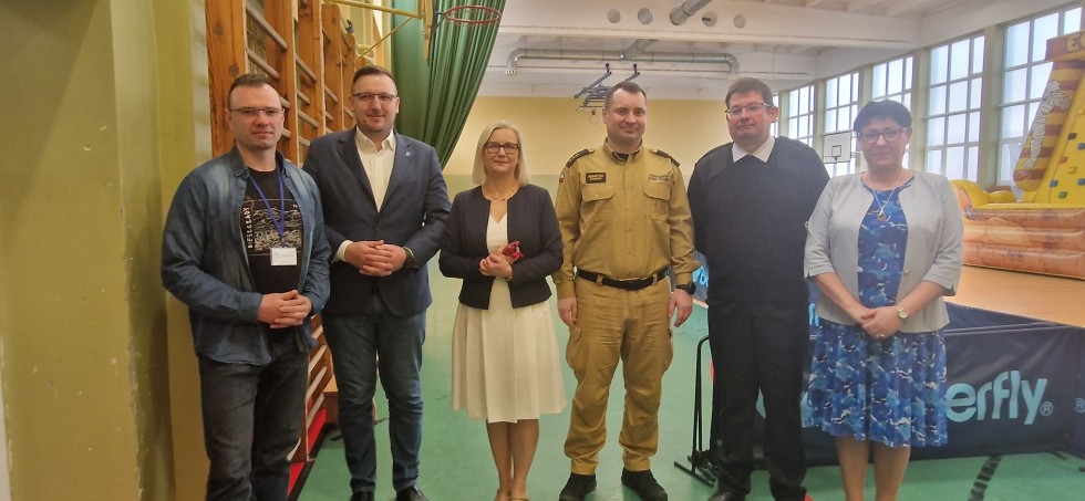Halowe Dziecięce Zawody Sportowo-Pożarnicze w Sztutowie.