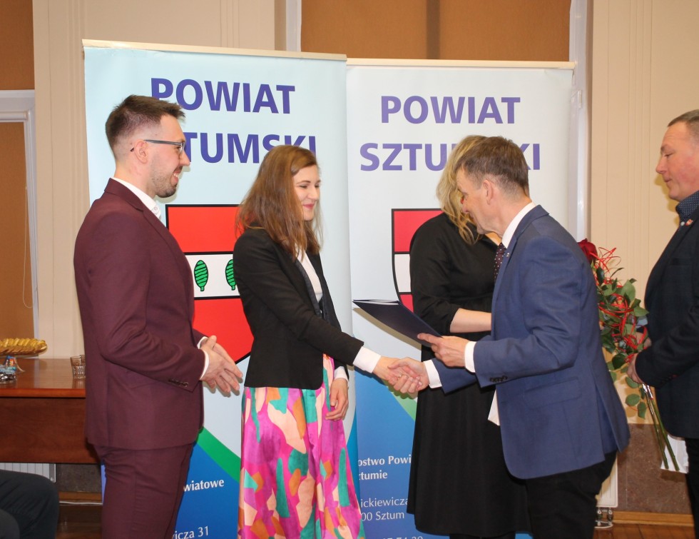 Wręczono Stypendium Kulturalne Powiatu Sztumskiego.