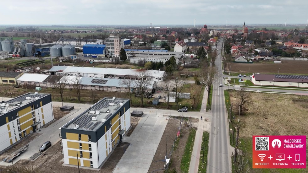 W czwartek Dzień Otwarty na budowie osiedla SIM w Nowym Stawie. Zobacz, jak wygląda budowa z lotu ptaka.