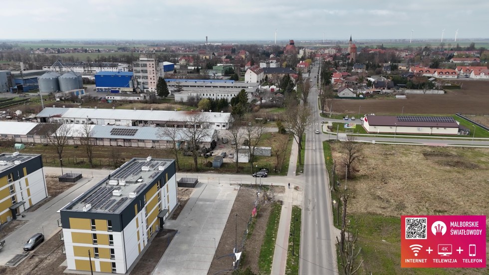 W czwartek Dzień Otwarty na budowie osiedla SIM w Nowym Stawie. Zobacz, jak wygląda budowa z lotu ptaka.