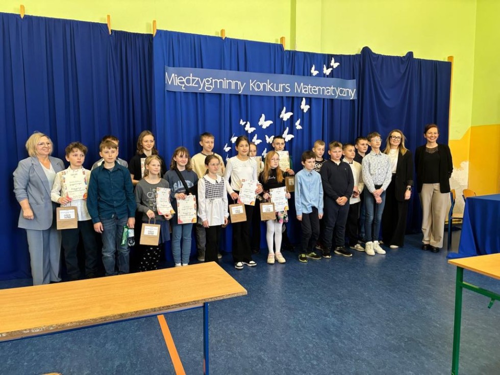 Matematyczne zmagania w Starym Polu – Międzygminny Konkurs szkół podstawowych.