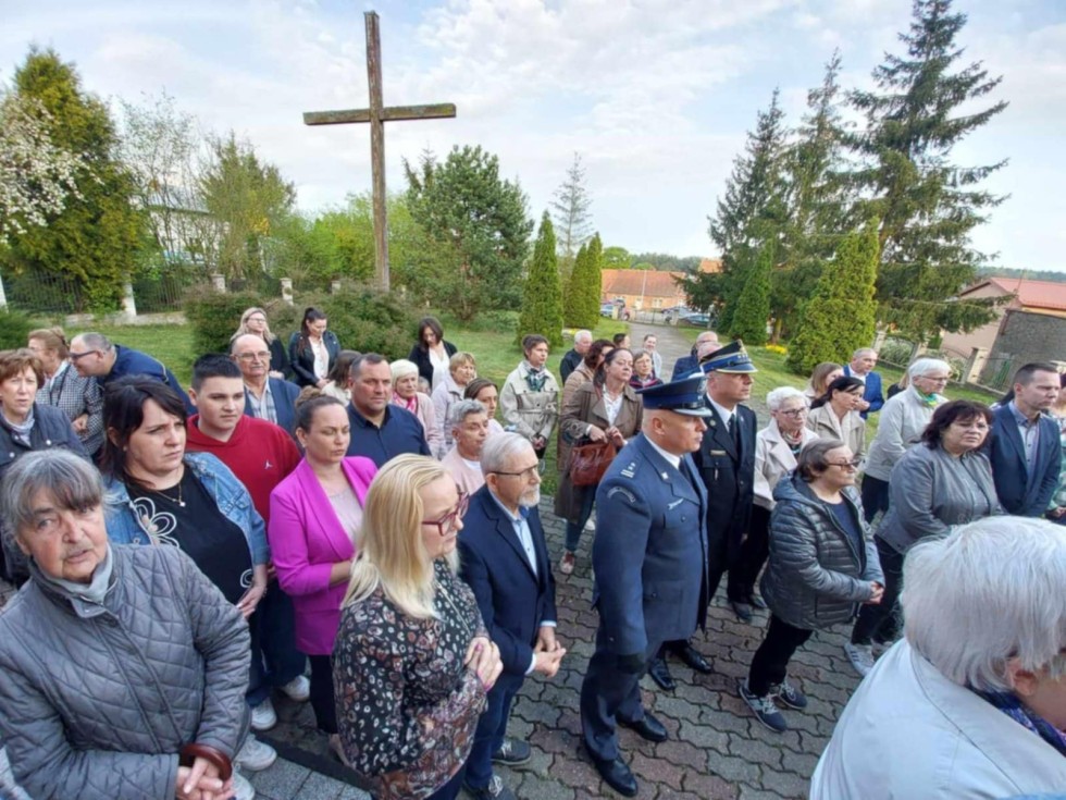 Uroczystość ku czci św. Wojciecha i odsłonięcie tablicy pamiątkowej w Nowej Wsi.