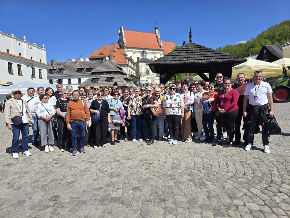 Mieszkańcy Gminy Miłoradz zwiedzili Sandomierz i Kazimierz Dolny.
