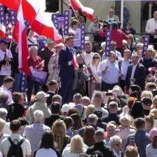 Rafał Trzaskowski odwiedził Malbork. Kandydat na prezydenta RP spotkał…