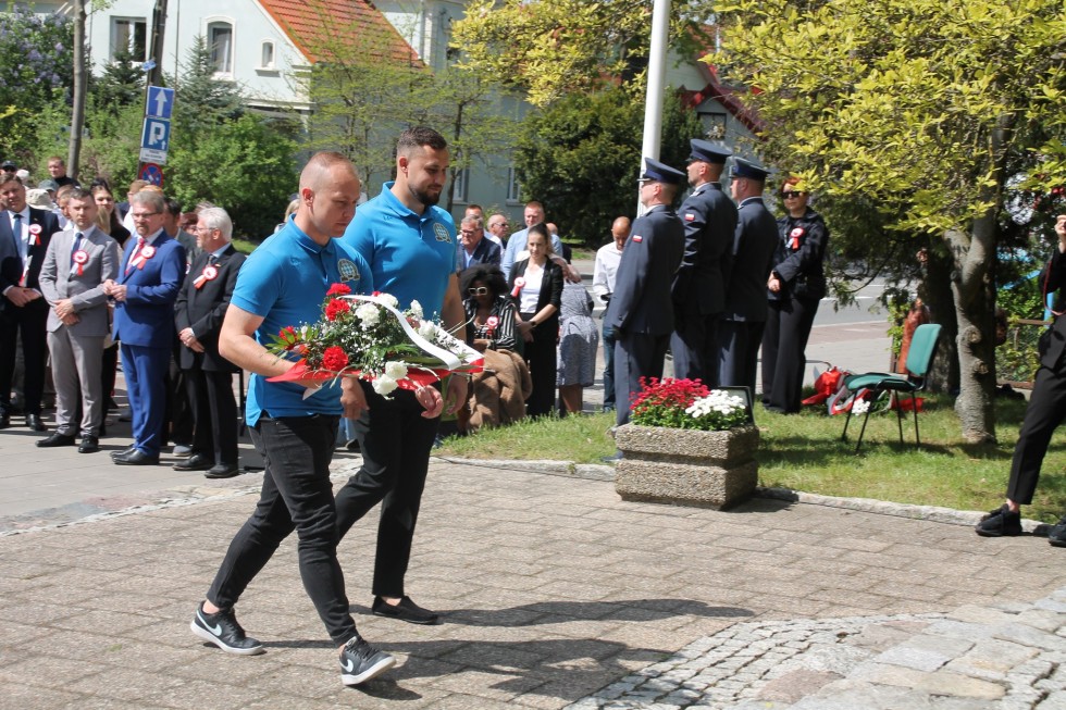 Uroczystości z okazji uchwalenia Konstytucji 3 Maja w Sztumie.