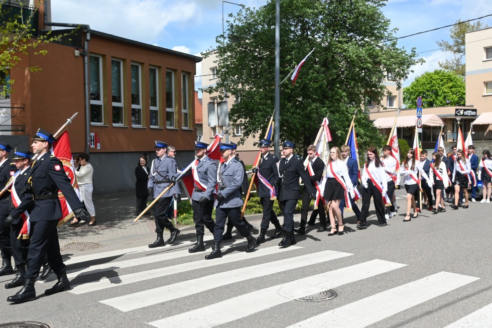 Powiat Nowodworski uczcił Święto Konstytucji 3 Maja.