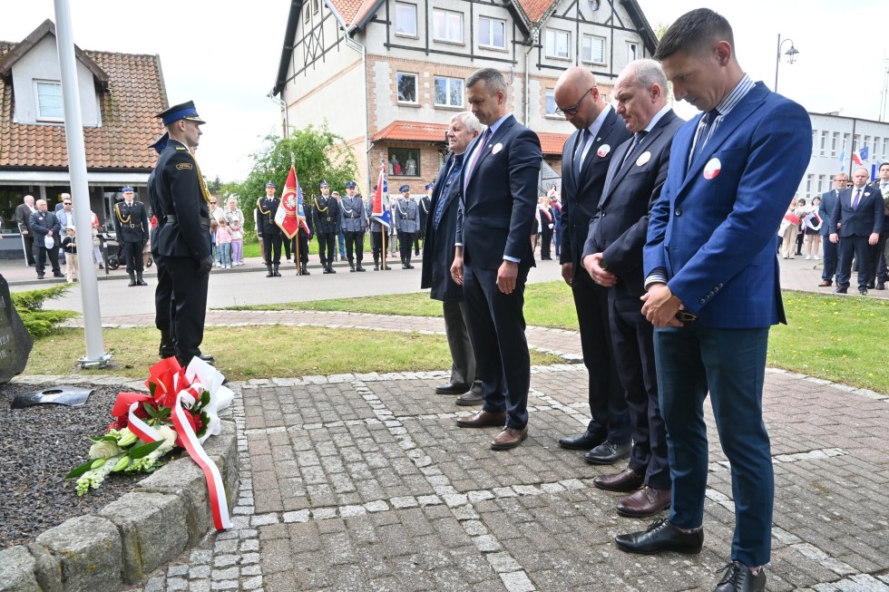 Powiat Nowodworski uczcił Święto Konstytucji 3 Maja.