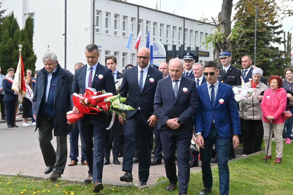 Powiat Nowodworski uczcił Święto Konstytucji 3 Maja.