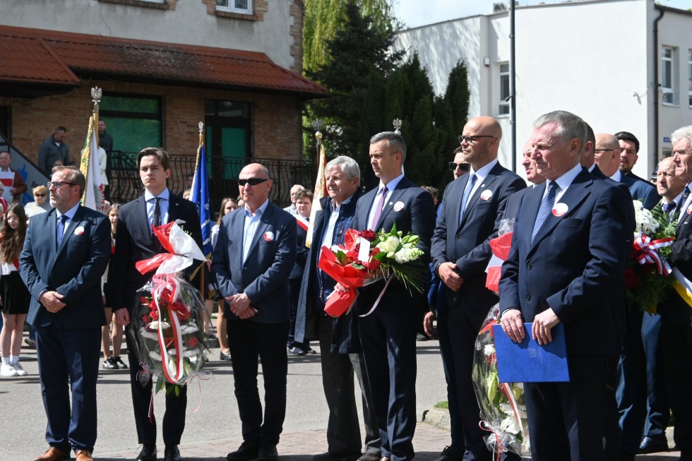 Powiat Nowodworski uczcił Święto Konstytucji 3 Maja.