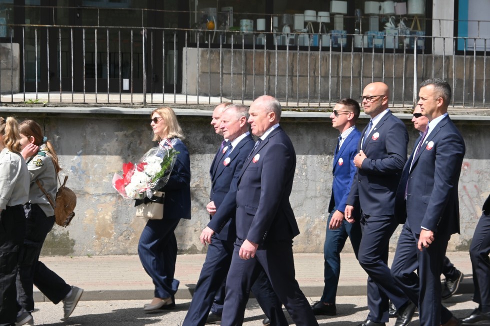 Powiat Nowodworski uczcił Święto Konstytucji 3 Maja.
