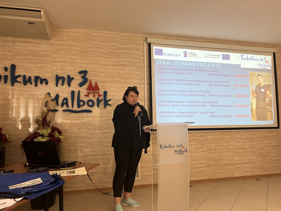 Fundusze Europejskie w praktyce – inspirujące spotkanie dla młodzieży w Malborku.