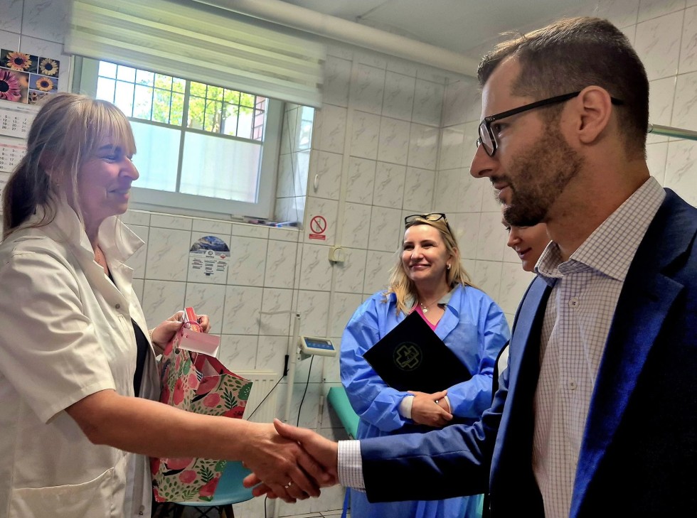Święto Pielęgniarek i Opiekunów Medycznych w malborskim szpitalu.