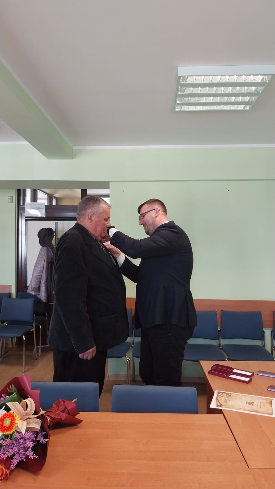 Złote Gody w Gminie Sztutowo – trzy pary odznaczone Medalami za Długoletnie Pożycie Małżeńskie.