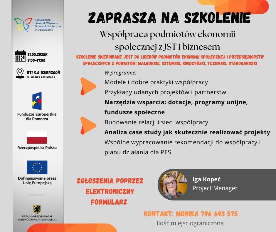 Moc małych społeczności – szkolenie dla NGO z powiatu sztumskiego.