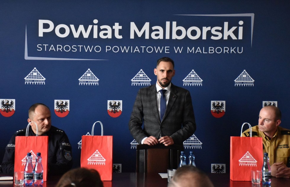 Bezpieczny Powiat – mieszkańcy Malborka szkolili się z reagowania w sytuacjach kryzysowych.