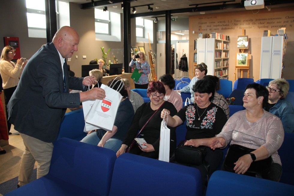 Sztum gości bibliotekarzy z Ukrainy – wspólna praca na rzecz Bibliotek Przyszłości.