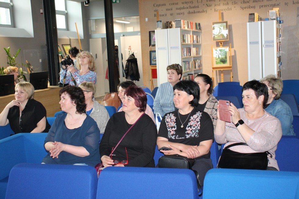 Sztum gości bibliotekarzy z Ukrainy – wspólna praca na rzecz Bibliotek Przyszłości.