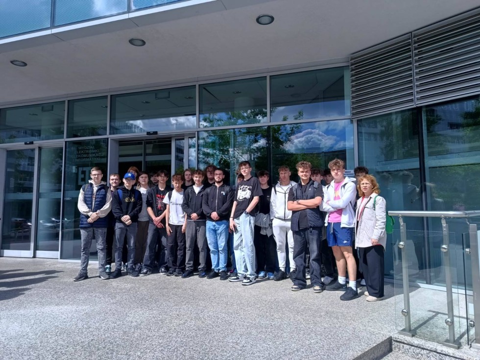 Uczniowie Technikum nr 3 z wizytą edukacyjną na Politechnice Gdańskiej.