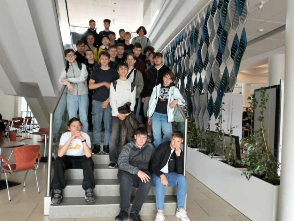 Uczniowie Technikum nr 3 z wizytą edukacyjną na Politechnice Gdańskiej.