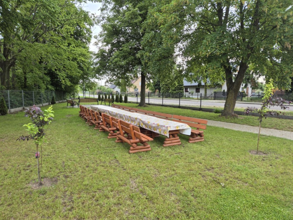 Gmina Miłoradz pięknieje na lato – powstały nowe tereny rekreacyjne.