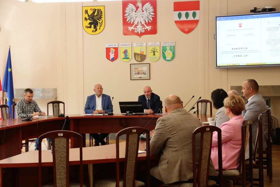 Ponad 2,3 mln zł na modernizację dróg powiatowych w Powiecie Sztumskim — za nami Konwent Starostów, Burmistrzów i Wójtów.