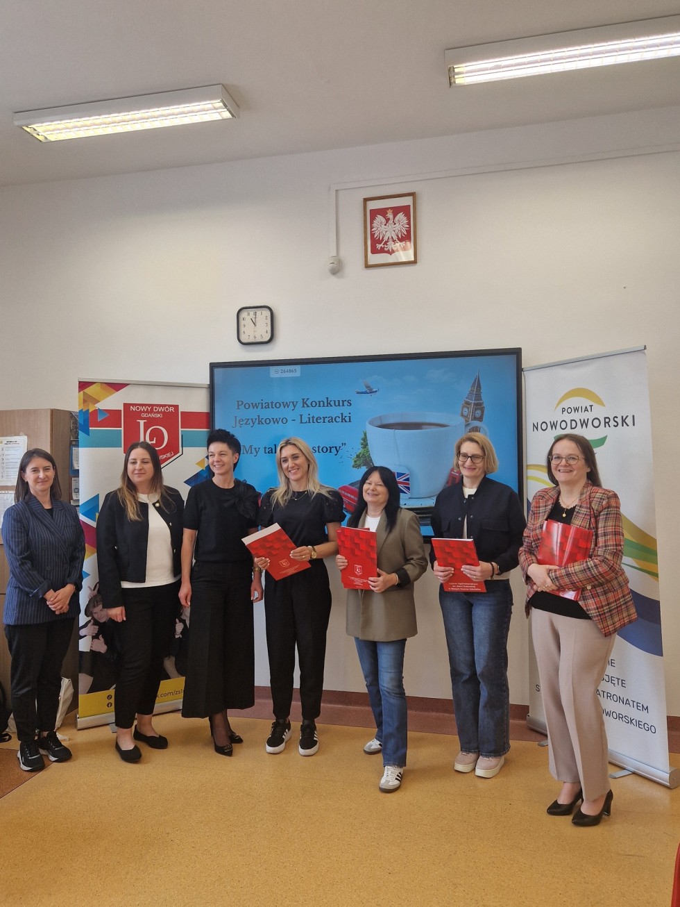 Młodzi mistrzowie słowa – finał Powiatowego Konkursu Językowo-Literackiego w Nowym Dworze Gdańskim.