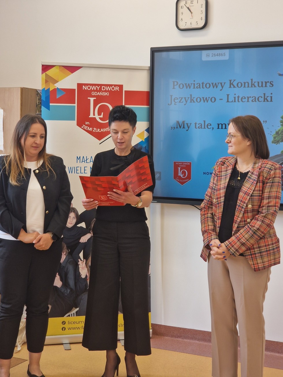 Młodzi mistrzowie słowa – finał Powiatowego Konkursu Językowo-Literackiego w Nowym Dworze Gdańskim.