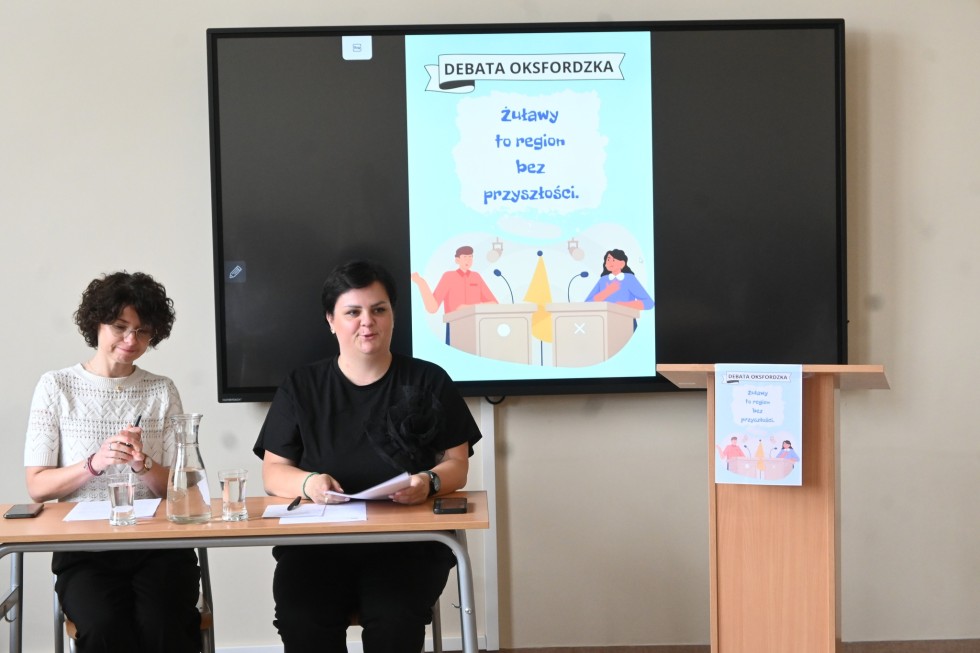 Żuławy to region bez przyszłości? – licealiści debatowali w Nowym Dworze Gdańskim.