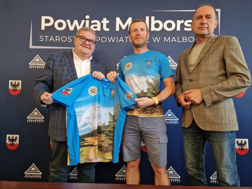 Rafał Błądek przeszedł 500 km z Mirosławca do Malborka dla Szymona i Rocha.