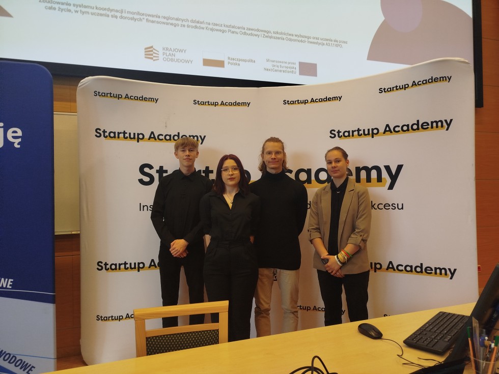 Uczniowie Zespołu Szkół Technicznych w Malborku w finale konkursu Startup dla Zawodowców.