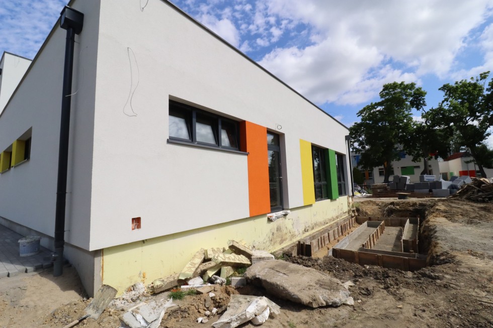 Trwa rozbudowa Zespołu Szkolno-Przedszkolnego w Nowym Stawie.