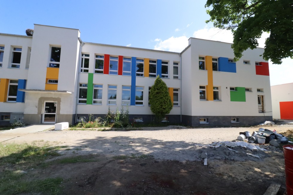 Trwa rozbudowa Zespołu Szkolno-Przedszkolnego w Nowym Stawie.