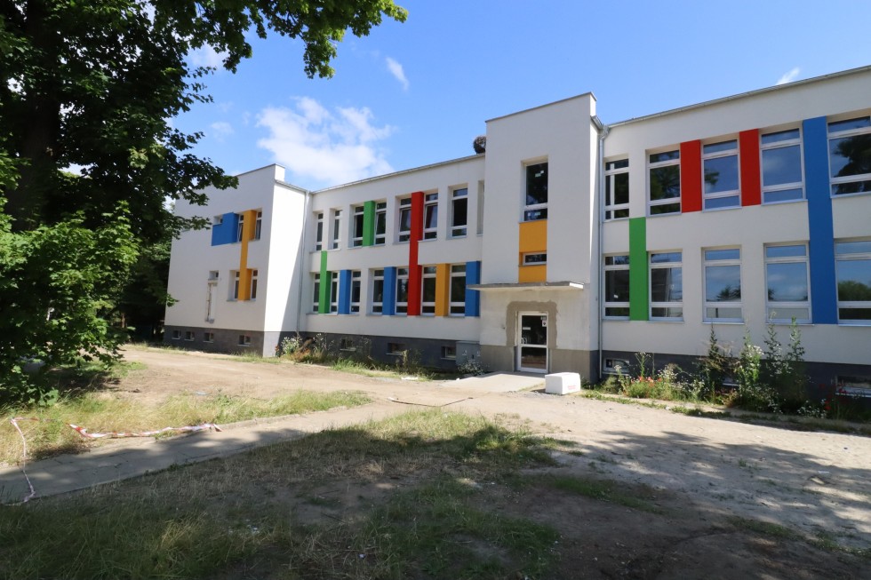 Trwa rozbudowa Zespołu Szkolno-Przedszkolnego w Nowym Stawie.