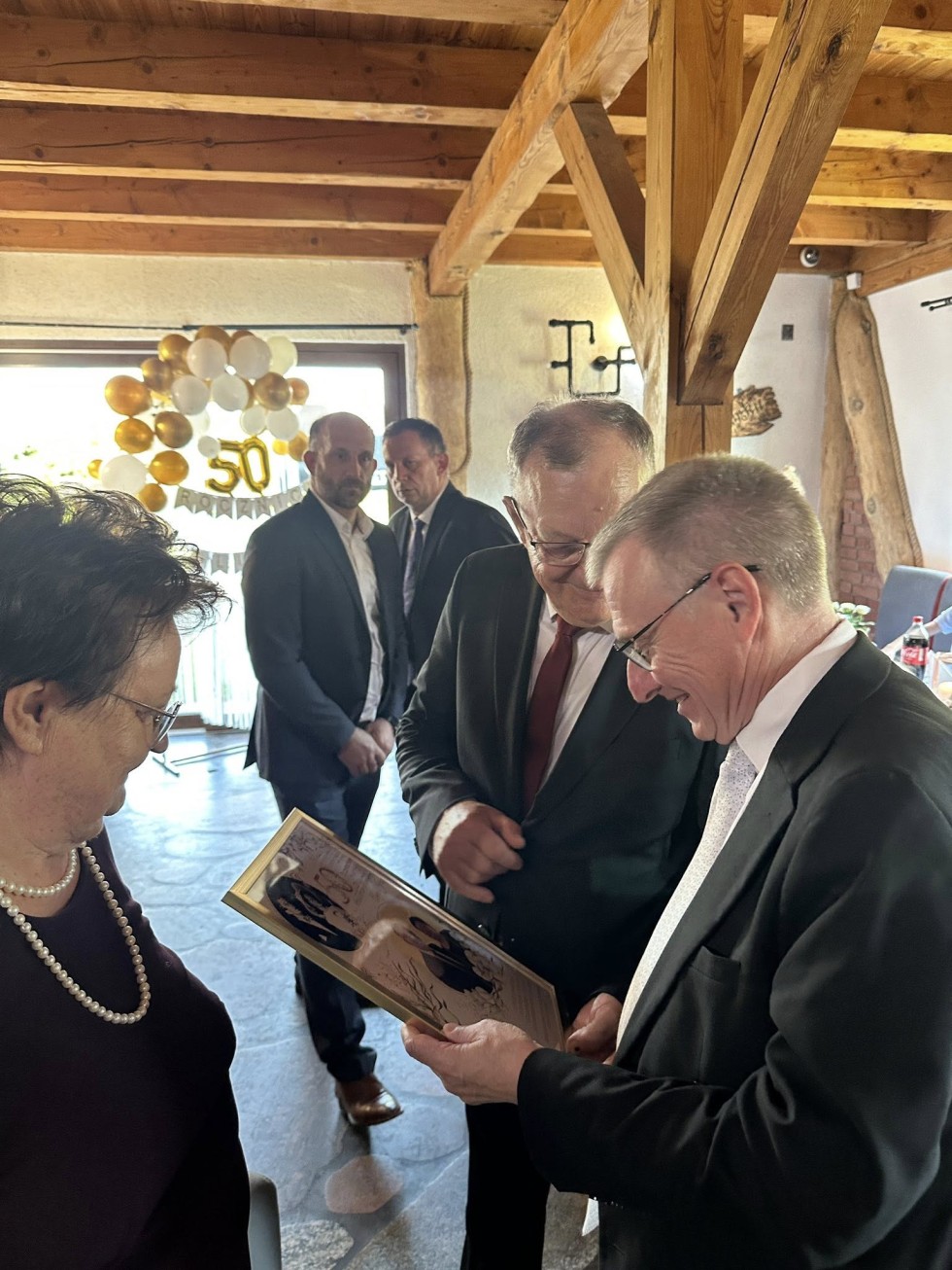 Złote Gody Państwa Skowyra z Kmiecina.