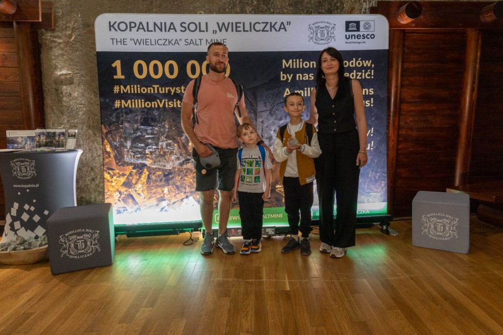 Milionowy Turysta 2025 w Kopalni Soli Wieliczka pochodzi z Malborka.