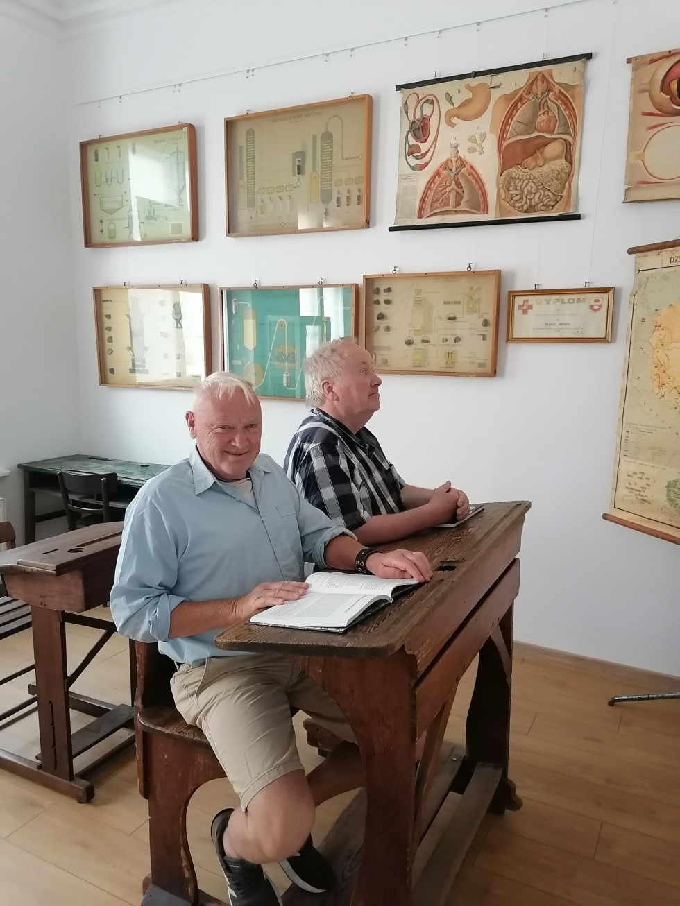 Wizyta przyjaciół Muzeum Miasta Malborka.