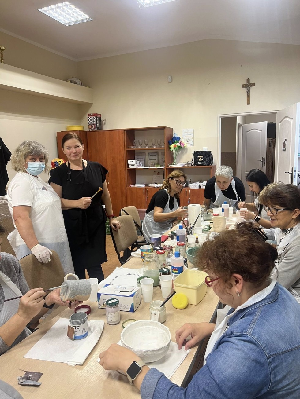 Ceramiczne inspiracje w Cisach – za nami wakacyjne twórcze warsztaty.